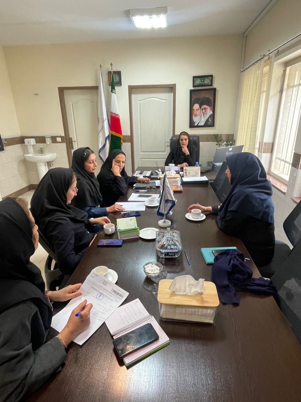 برگذاری جلسه با محوریت ارتقای پوشش سنجش کلر آزاد باقی مانده در مناطق روستایی